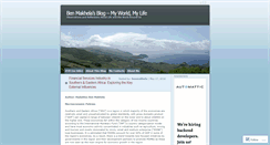 Desktop Screenshot of benmakhela.wordpress.com