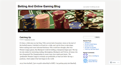 Desktop Screenshot of bettingandonlinegaming.wordpress.com