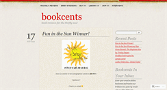 Desktop Screenshot of bookcents.wordpress.com