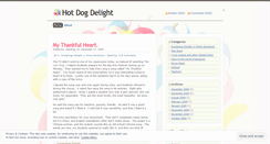 Desktop Screenshot of hddelight.wordpress.com