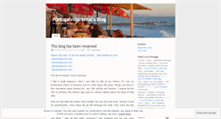 Desktop Screenshot of portugalvillarental.wordpress.com