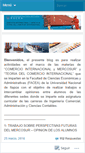 Mobile Screenshot of comerciointernacionalfacea.wordpress.com