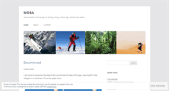 Desktop Screenshot of mobablog.wordpress.com