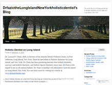 Tablet Screenshot of drfaziotheholisticdentist.wordpress.com