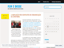 Tablet Screenshot of flwedisse.wordpress.com