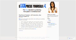 Desktop Screenshot of exxxpressyourself.wordpress.com