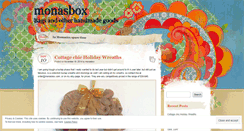 Desktop Screenshot of monasbox.wordpress.com