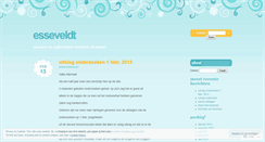 Desktop Screenshot of esseveldt.wordpress.com