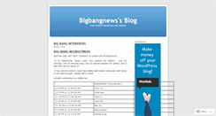 Desktop Screenshot of bigbangnews.wordpress.com