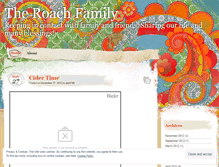 Tablet Screenshot of familyofroachs.wordpress.com