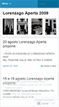 Mobile Screenshot of lorenzagoaperta.wordpress.com