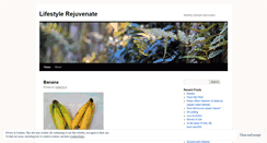 Desktop Screenshot of lifestylerejunevate.wordpress.com