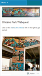 Mobile Screenshot of chicanopark.wordpress.com