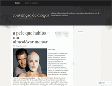 Tablet Screenshot of convencaodediogos.wordpress.com