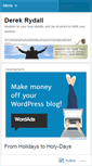 Mobile Screenshot of derekrydall.wordpress.com
