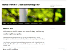 Tablet Screenshot of homeopathyminneapolis.wordpress.com