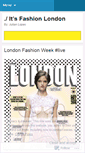 Mobile Screenshot of itsfashionlondon.wordpress.com