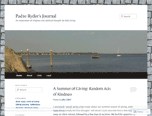 Tablet Screenshot of padreryder.wordpress.com
