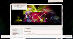 Desktop Screenshot of onestopdrop.wordpress.com