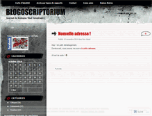 Tablet Screenshot of blogoscriptorium.wordpress.com