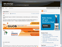 Tablet Screenshot of dbahenrique.wordpress.com