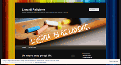 Desktop Screenshot of loradireligione.wordpress.com