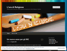 Tablet Screenshot of loradireligione.wordpress.com