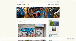 Desktop Screenshot of goatpath.wordpress.com