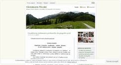 Desktop Screenshot of geografient.wordpress.com