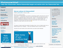 Tablet Screenshot of potenzmittel.wordpress.com