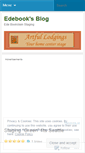 Mobile Screenshot of edebook.wordpress.com