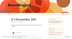 Desktop Screenshot of neuroblogical.wordpress.com