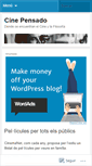 Mobile Screenshot of cinepensado.wordpress.com