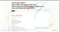 Desktop Screenshot of fullsarkisozleri.wordpress.com