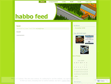 Tablet Screenshot of habbofeed.wordpress.com