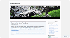 Desktop Screenshot of danowrccwa.wordpress.com