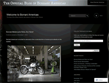 Tablet Screenshot of borrani.wordpress.com
