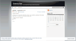 Desktop Screenshot of francescopepe.wordpress.com