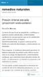 Mobile Screenshot of lasaludesloprimero.wordpress.com