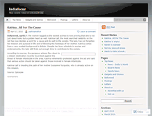 Tablet Screenshot of indiafocuz.wordpress.com