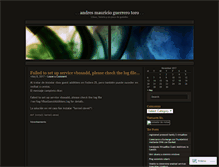 Tablet Screenshot of aguerrerotoro.wordpress.com