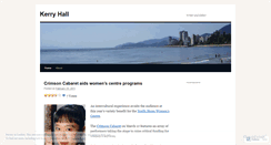 Desktop Screenshot of kerryhall.wordpress.com