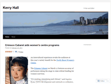 Tablet Screenshot of kerryhall.wordpress.com