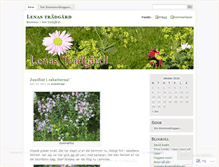 Tablet Screenshot of blommor.wordpress.com