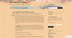 Desktop Screenshot of buchlady.wordpress.com