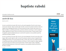 Tablet Screenshot of brabski.wordpress.com