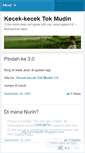 Mobile Screenshot of mudin001.wordpress.com