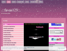Tablet Screenshot of favas123.wordpress.com