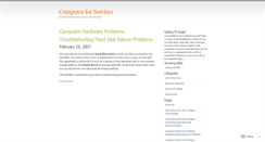 Desktop Screenshot of comforservice.wordpress.com