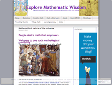 Tablet Screenshot of mysterymath.wordpress.com